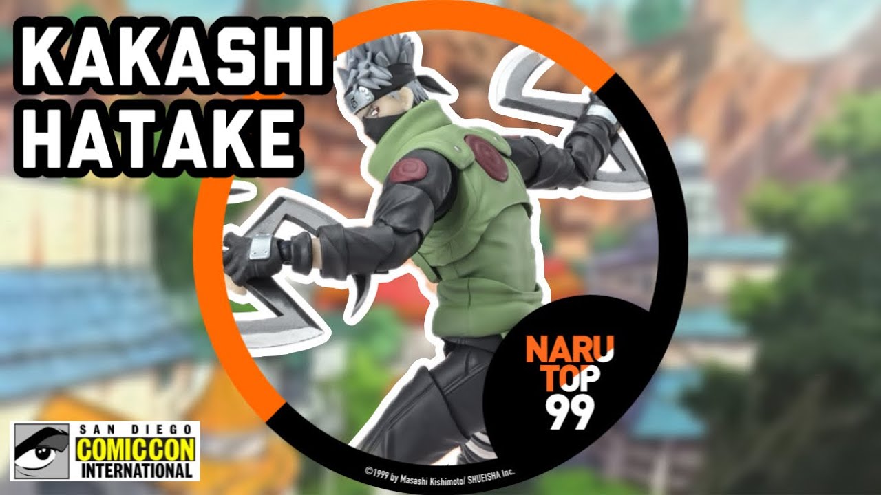 SH Figuarts Naruto Shippuden NaruTOP99 Kakashi Hatake Action Figure Review Tamashii Nations BANDAI