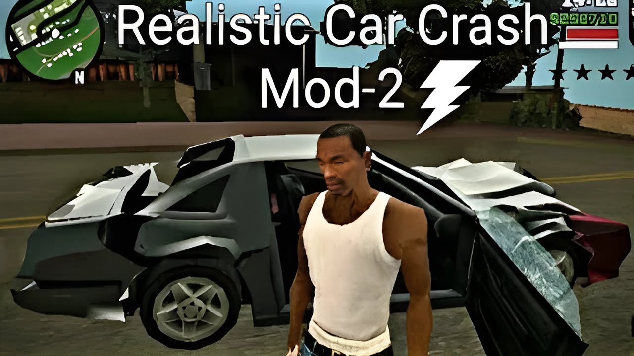 Realistic car damage mod part-2 for gta sa android 💯working!!