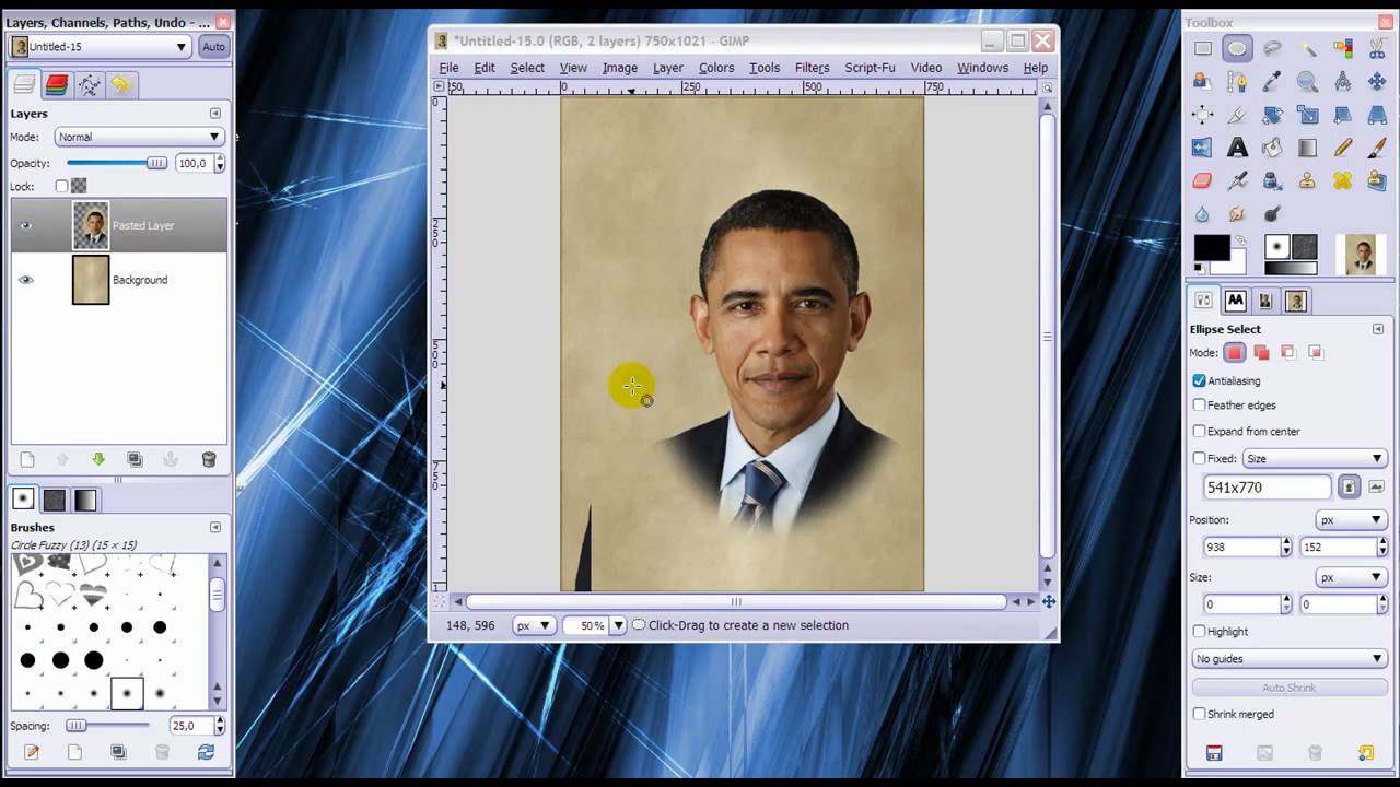 GIMP tutorial - Make a photo look 100 years old (Sepia effect)