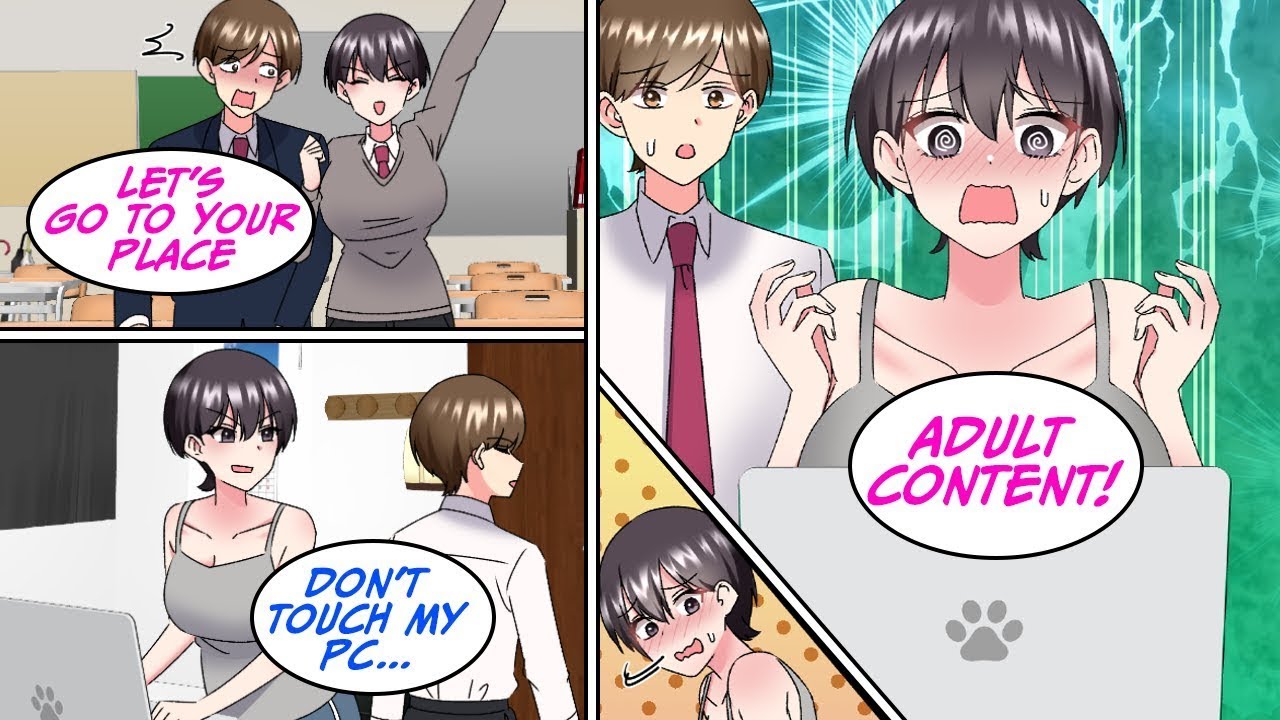 [Manga Dub] My boyish childhood friend comes over to my house every day [RomCom]