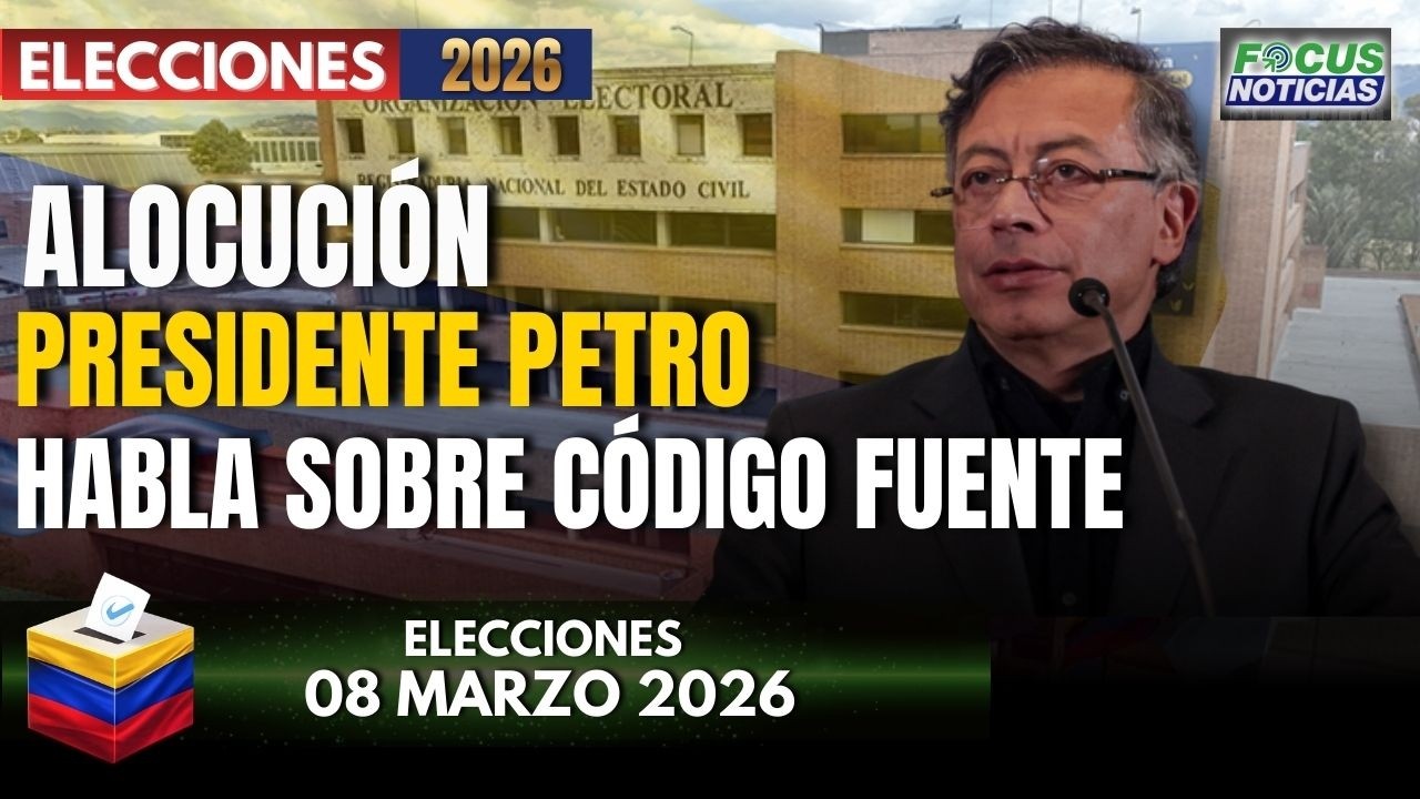 ALOCUCIÓN. En Vivo. Presidente GUSTAVO PETRO Habla sobre las ELECCIONES de este 08 MARZO #Focus