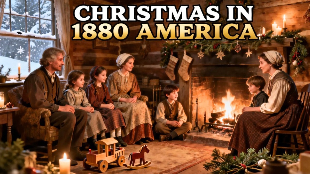 What Christmas Was REALLY Like in 1880 America | Relaxing History to Fall Asleep
