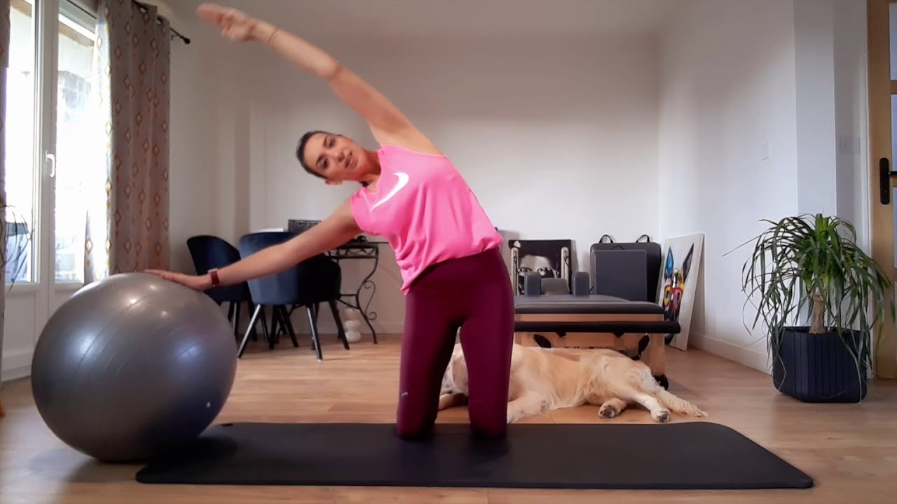 Séance 1 - Bien-être avec un Swiss Ball (Dos, abdos, fessiers)