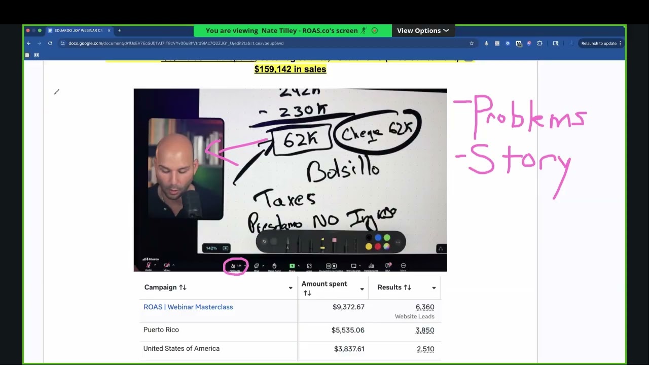 Six-Figures Cash Collected From His FIRST Webinar With ROAS - [FULL CASE STUDY BREAKDOWN]