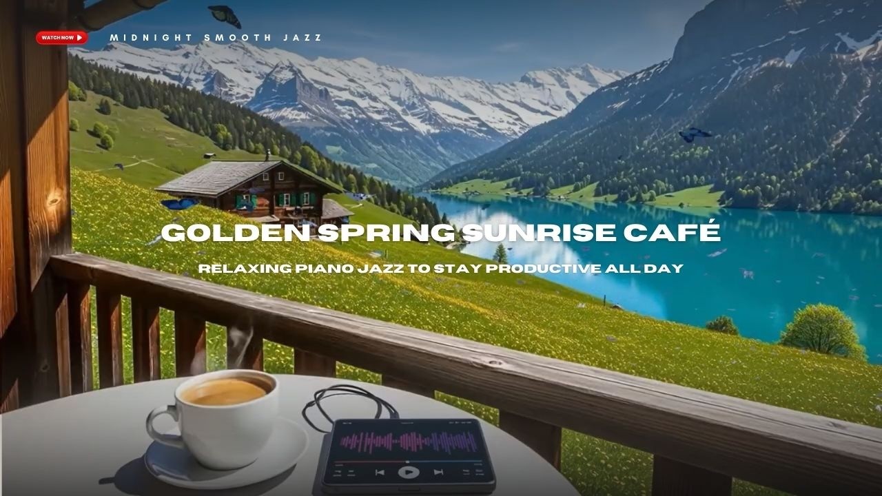 Positive Spring Energy Starts Here 🌼 Smooth Jazz to Refresh Your Soul