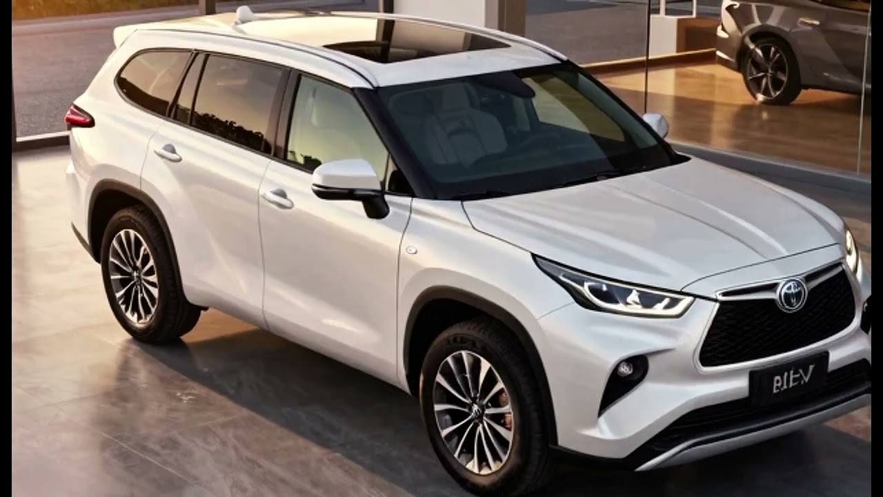 Toyota Highlander BEV 2026 года – 320 миль, 3 ряда сидений и ПОЛНОСТЬЮ электрический привод! Рево...
