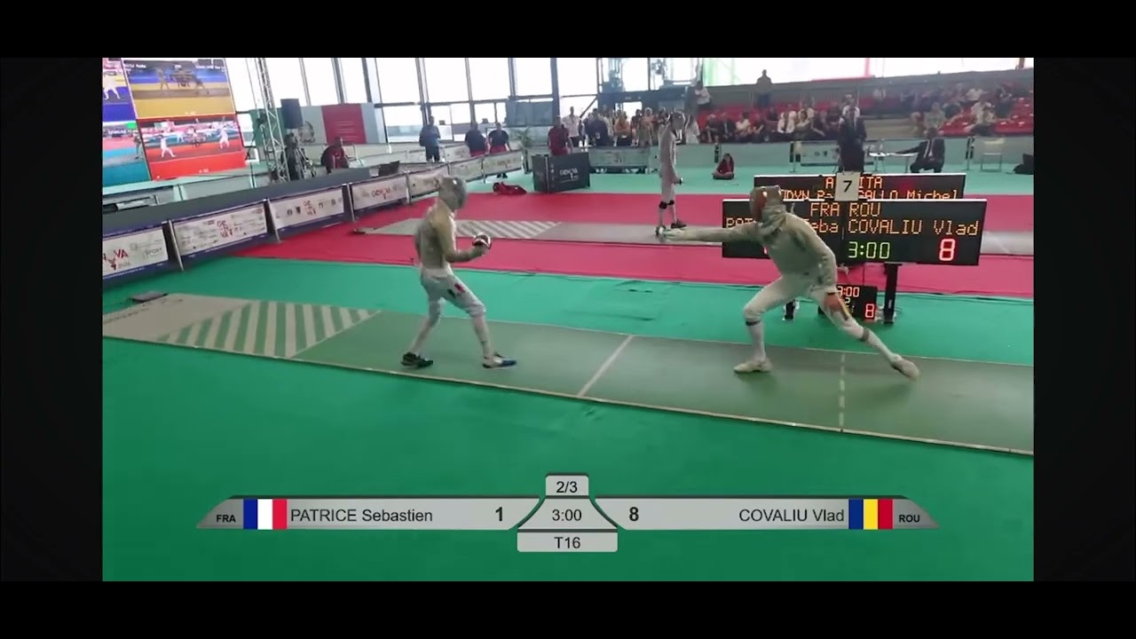 T16 SMS - #19 PATRICE Sebastian vs #3 COVALIU Vlad - European Championship 2025