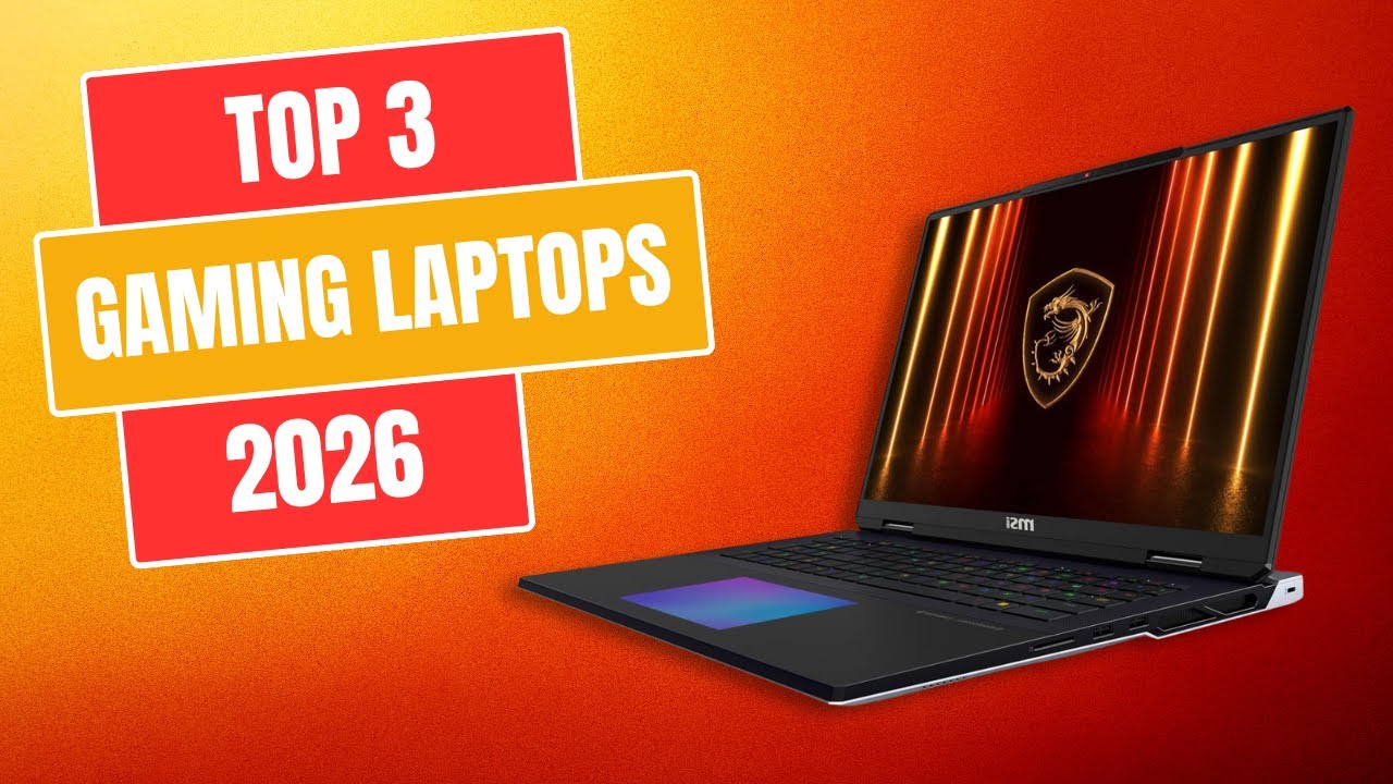 Top 3 BEST Gaming Laptops of 2026: Don’t Buy Before Watching!