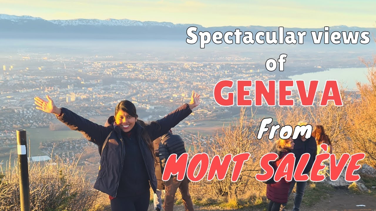 Exploring St Julien en Genevois to Mont Salève to see the Great  view of Geneva 🇨🇭
