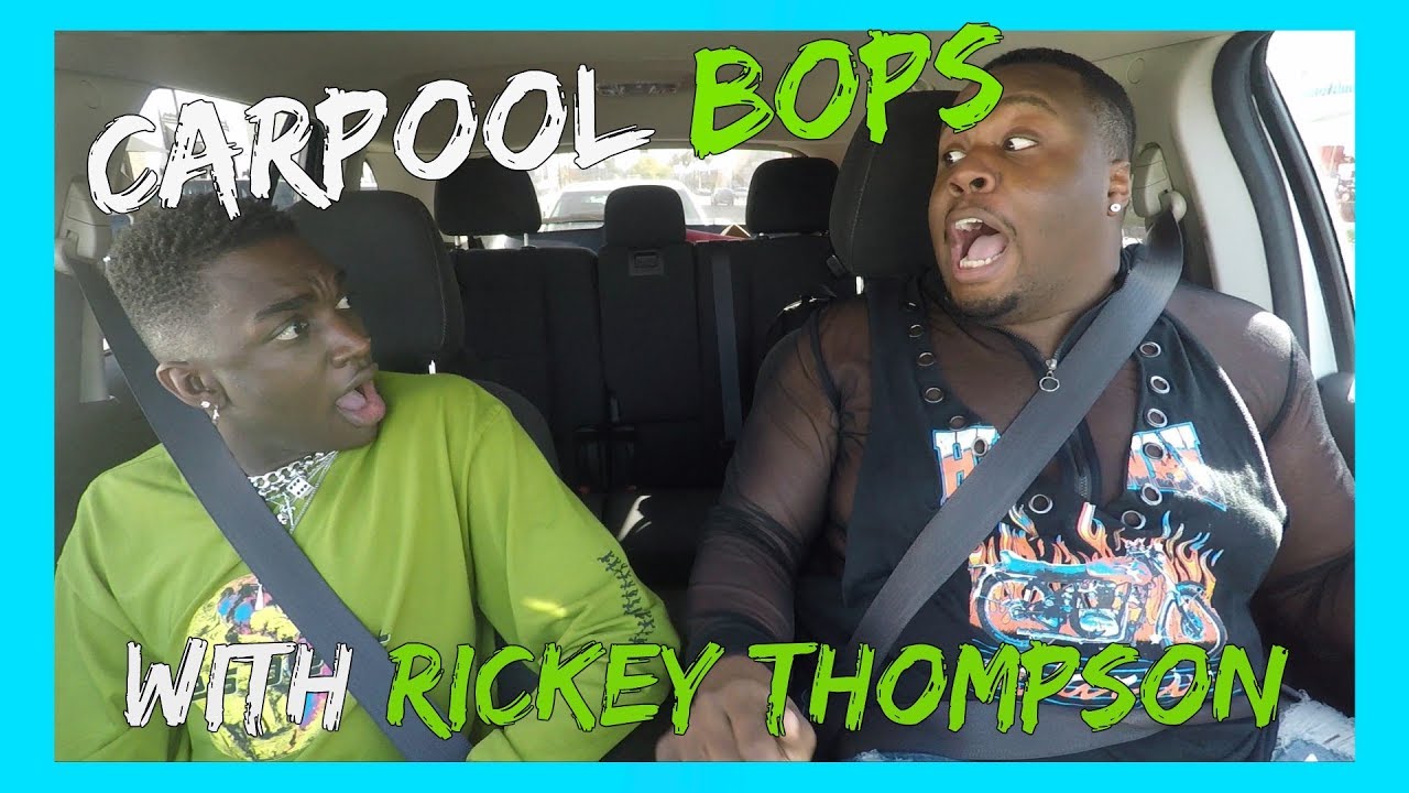 CARPOOL BOPS WITH RICKEY THOMPSON!!| Zachary Campbell