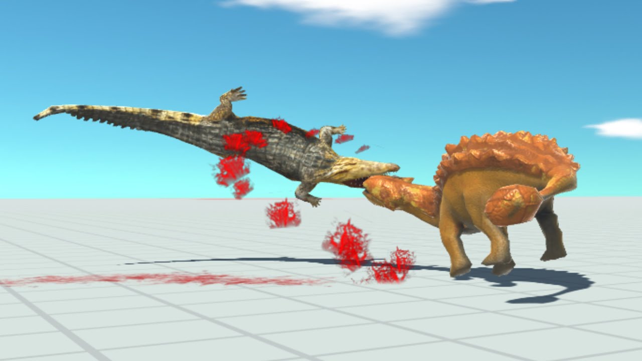 CROCODILE vs EVERY UNIT Animal Revolt Battle Simulator