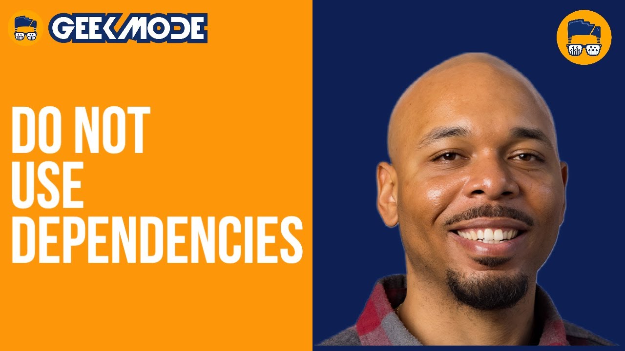 📱🤘🏾Why you should NOT use Dependencies | Learn React Native API | Learn React Native API 2022