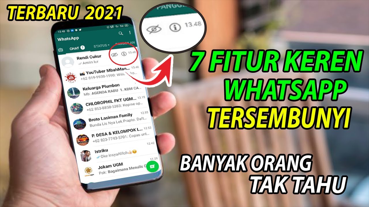 TERBARU 🔥 7 Fitur Keren Whatsapp Tersembunyi- Bikin HP Tambah Canggih