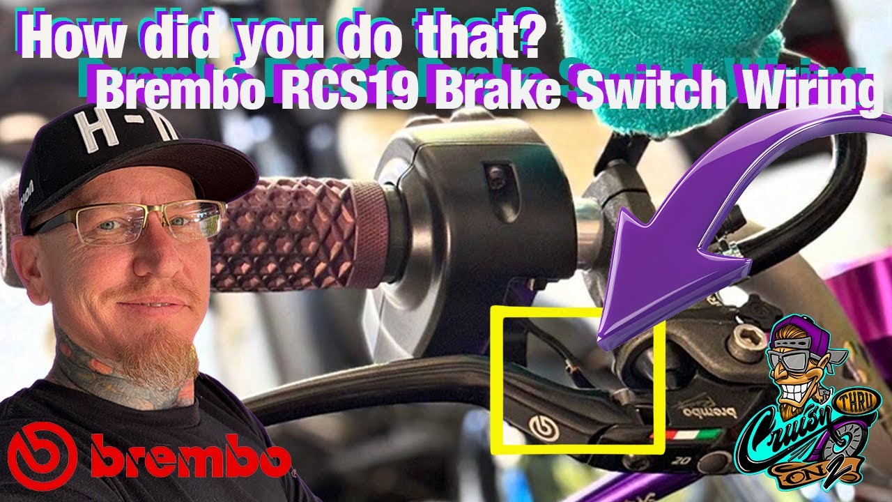 How To: Wire a Brembo RCS19 Brake Switch on your Harley Davidson