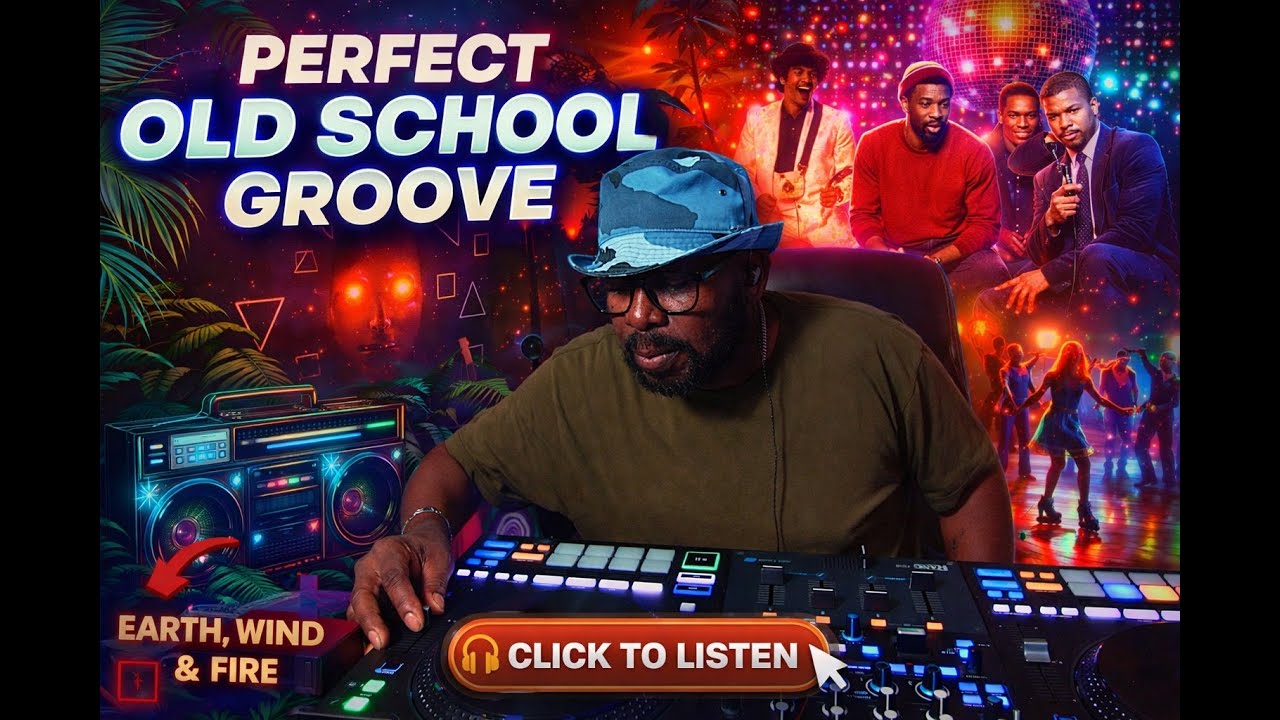 Perfect Old School Groove Mix | Marvin Gaye, Earth Wind & Fire, Luther Vandross, Chaka Khan