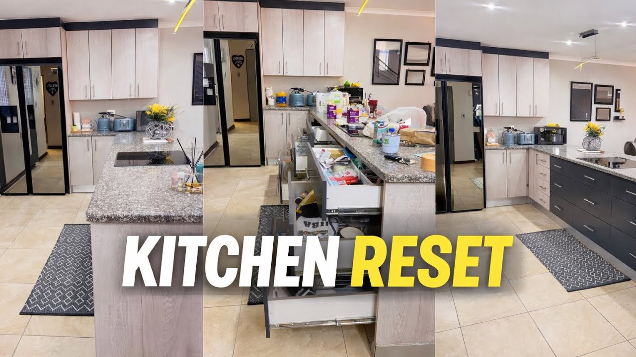 Kitchen Clean With Me | Organizing, Pantry Restock & Cooking Dinner