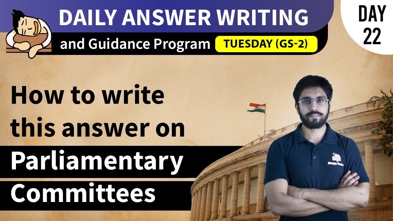 Parliamentary Committees explained through Mains PYQ
