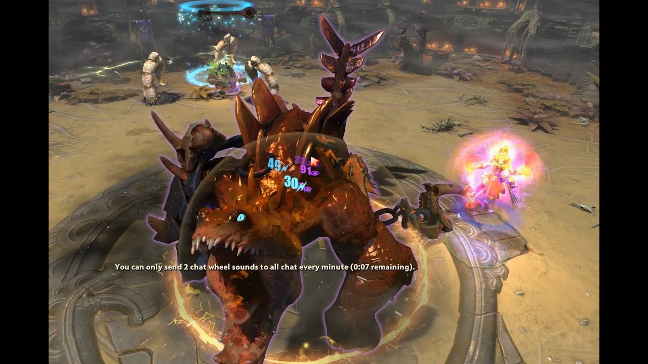 DOTA 2 BOSS FIGHTS: LARGO VS PRIMAL BEAST - Aghs Lab 2025 -  DOTA 2 ARCADE