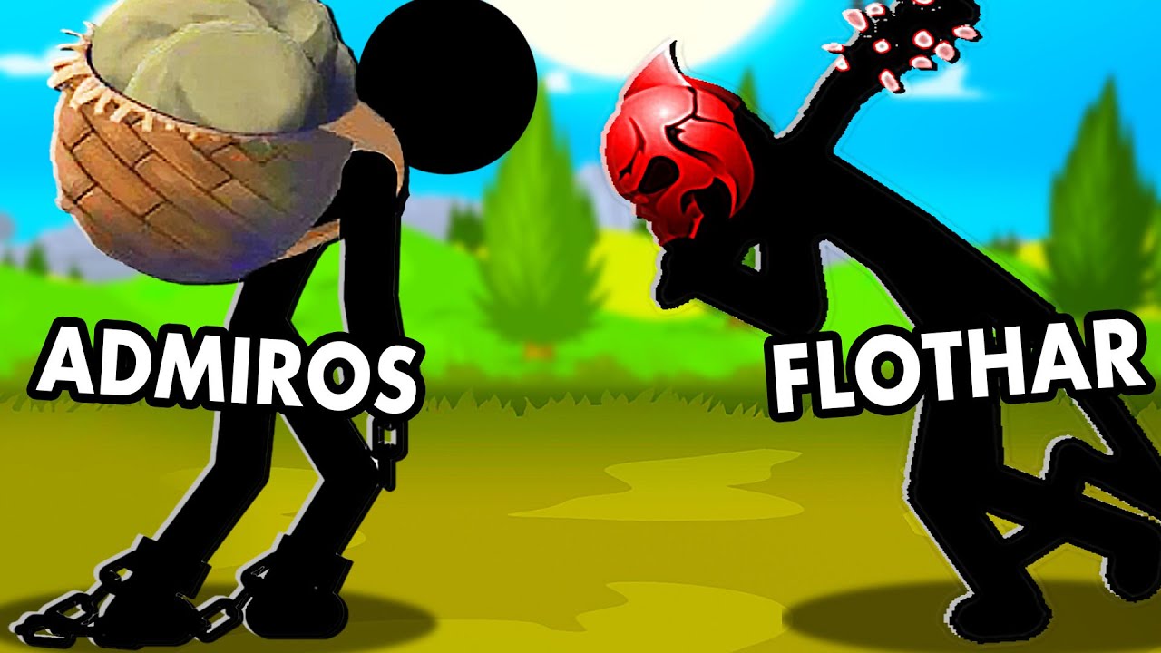 STICK WAR 3 MULTIPLAYER z ADMIROSEM - WALKA NOWYMI GIGANTYCZNYMI STICKMANAMI