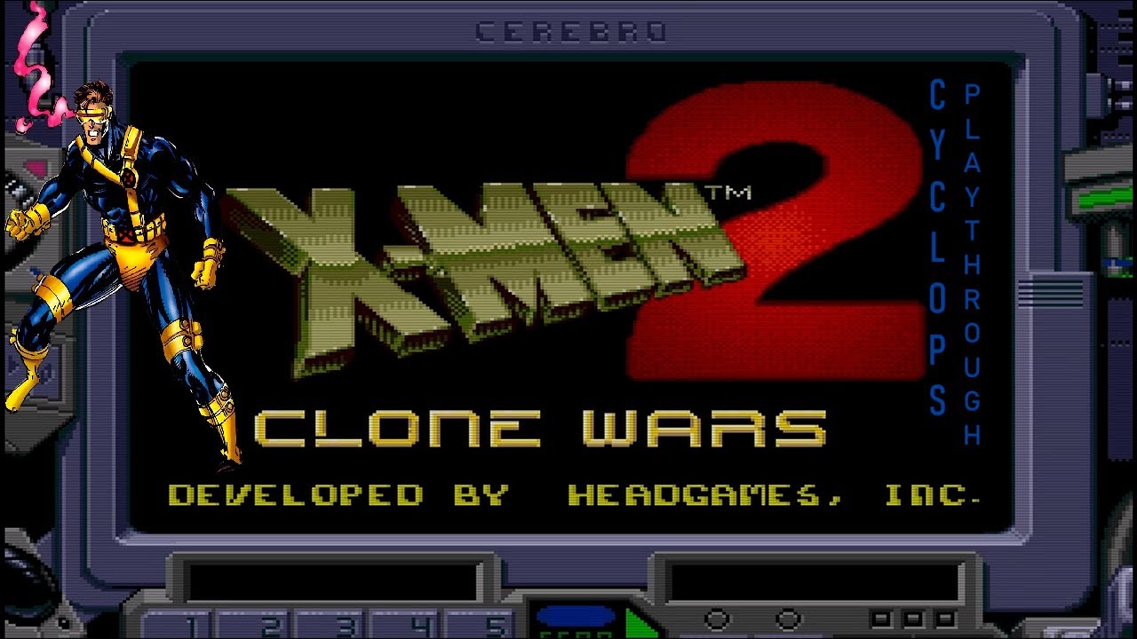 X-Men 2: Clone Wars - Cyclops Playthrough