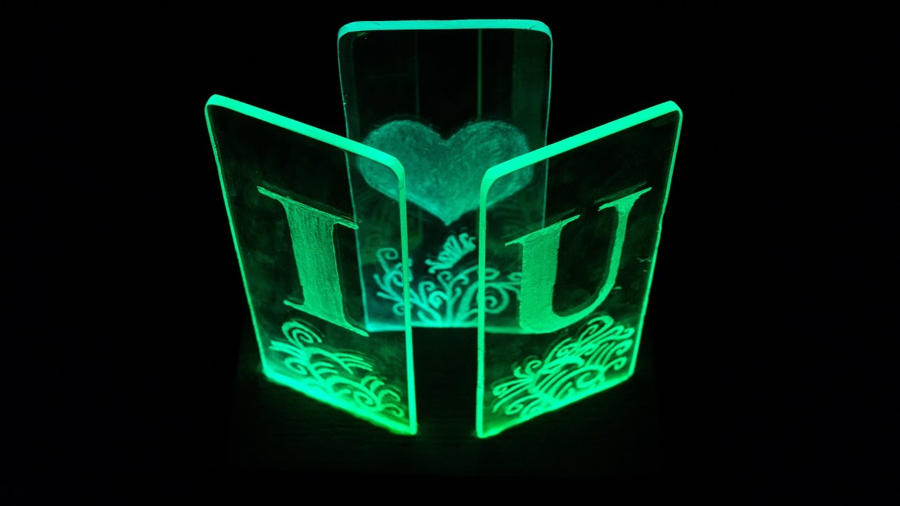 DIY LED Lamp for your girlfriend - How to make
