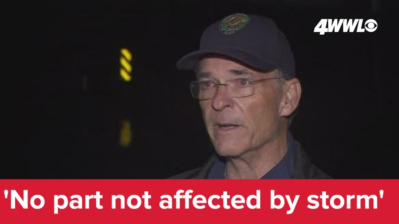'No part not affected by storm' | Police Chief on widespread flooding in Kenner