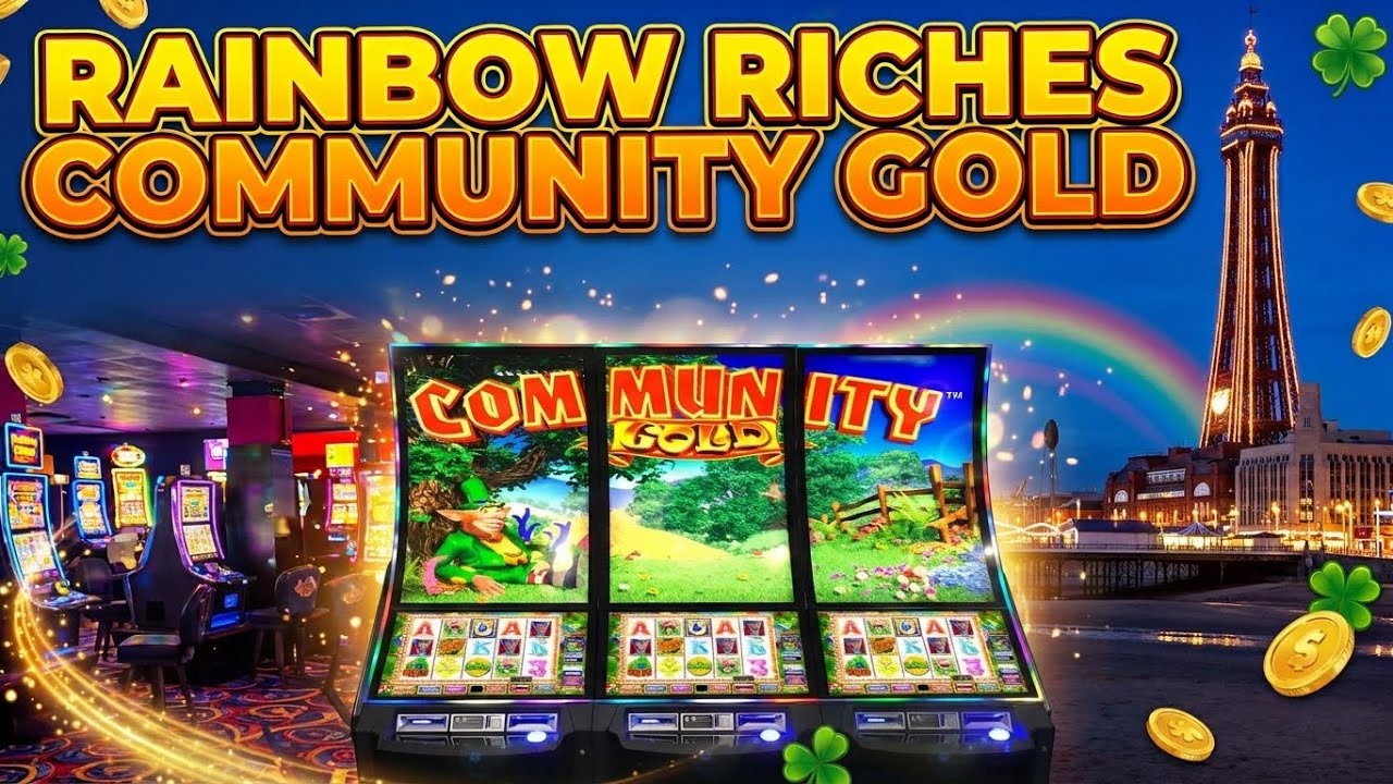 Rainbow Riches Community Gold 🍀 - Can I get the Leprechaun to have a dance? 