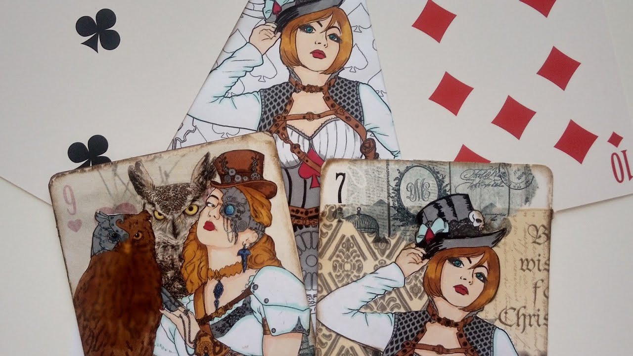 TUTO CARTE à JOUER ALTÉRÉE ♦️♣️❤️♠️