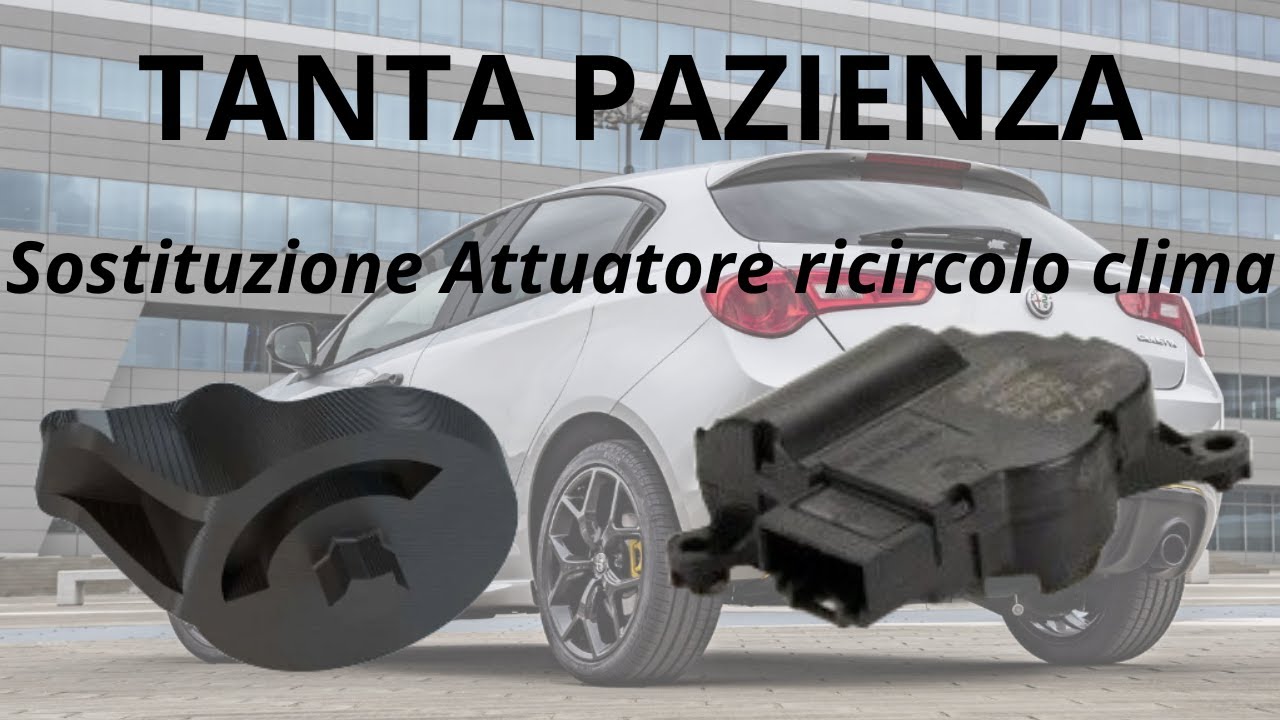 PAZIENZA - RICIRCOLO CLIMA ALFA ROMEO GIULIETTA