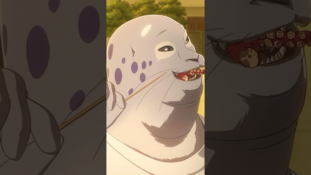 🔥😨The seal eaten his bro?🐺🦭 #anime #furry #shortanime