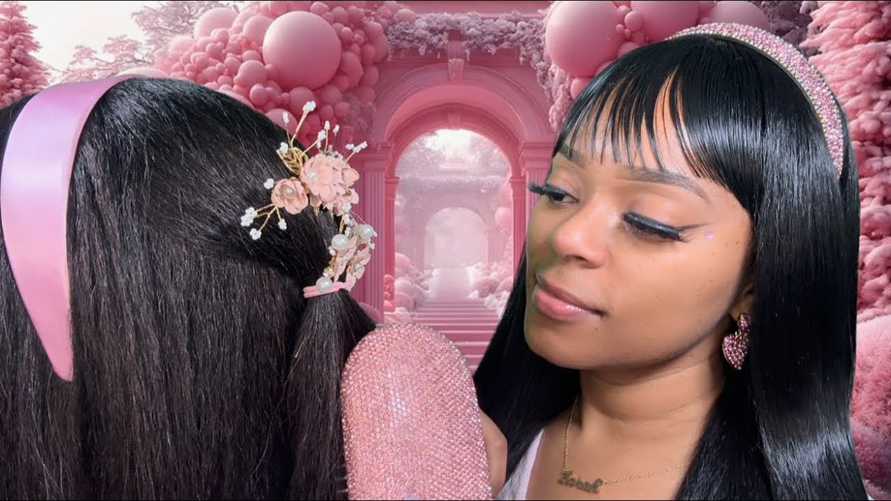 ASMR | 🩷Girl Who Is Secretly OBSESSED With You Pampers You + Makeup + Hair At Christmas Fair 🎄