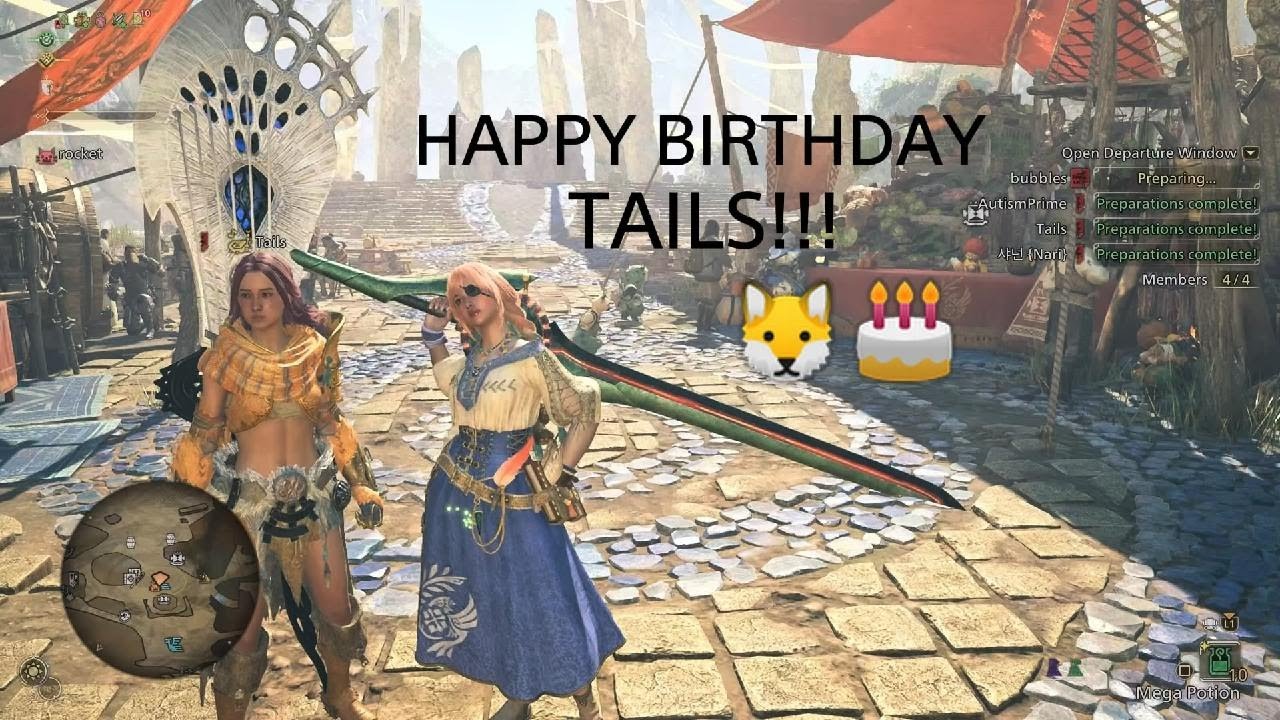 Monster Hunter Wilds - HAPPY BIRTHDAY!!! 🎂 @GiddyFoxGaming | Tempered Arkveld & Rey Dau Hunt