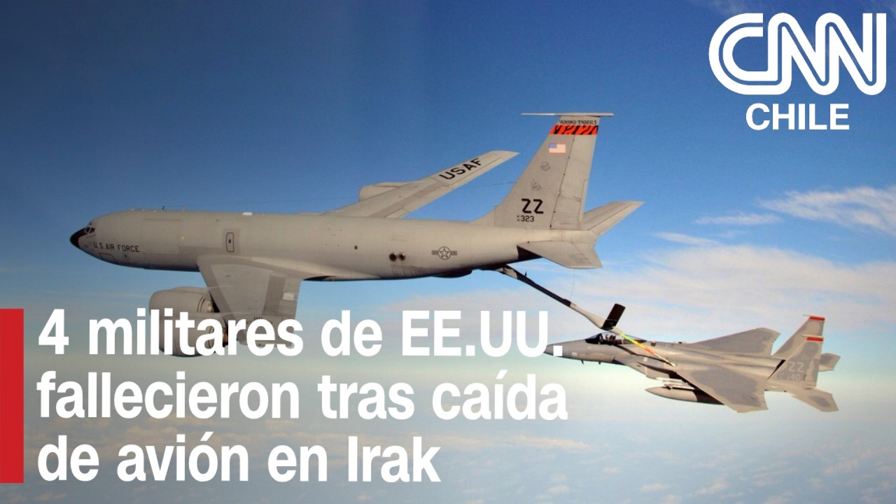 Cuatro militares de Estados Unidos fallecieron tras caída de un avión en Irak