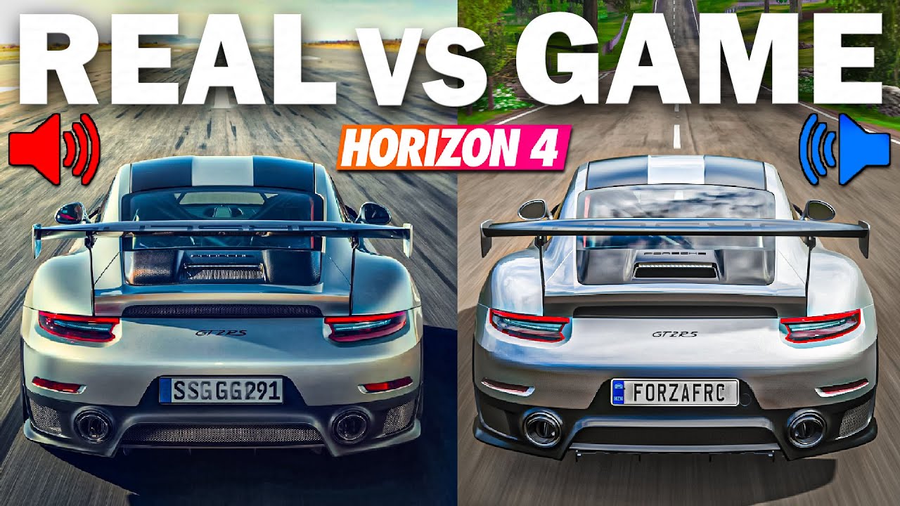 Forza Horizon 4 | Game Sounds VS Real Life Sounds | Are They Accurate?