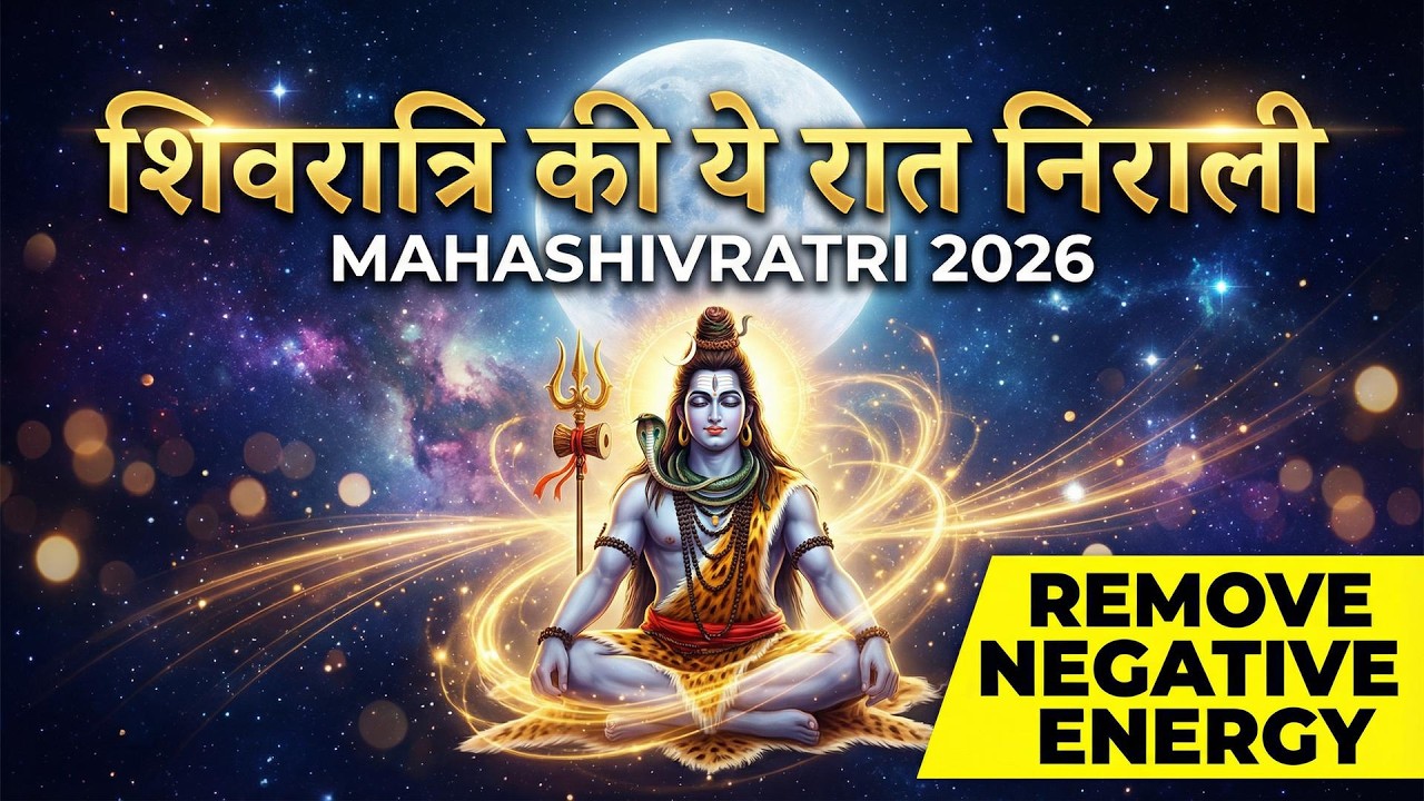 Shiv Ratri Ki Ye Raat Nirali 🌙 | Mahashivratri 2026 Special Shiv Bhajan | Remove Negative Energy