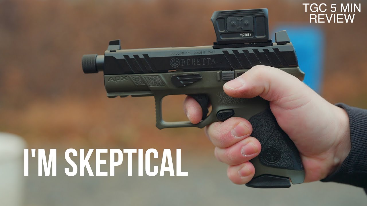 The DO-IT-ALL Gun? - Beretta APX A1 Compact Tactical 5 Minute Review!