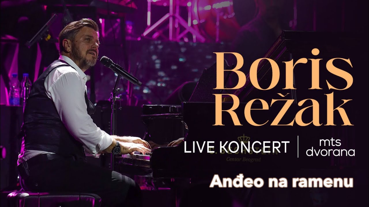 Boris Režak - Anđeo na ramenu /// Koncert MTS Dvorana /// Novembar 2024