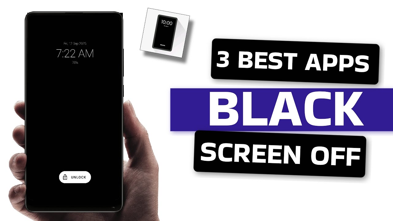 2 Best Black Screen Off Apps for Android