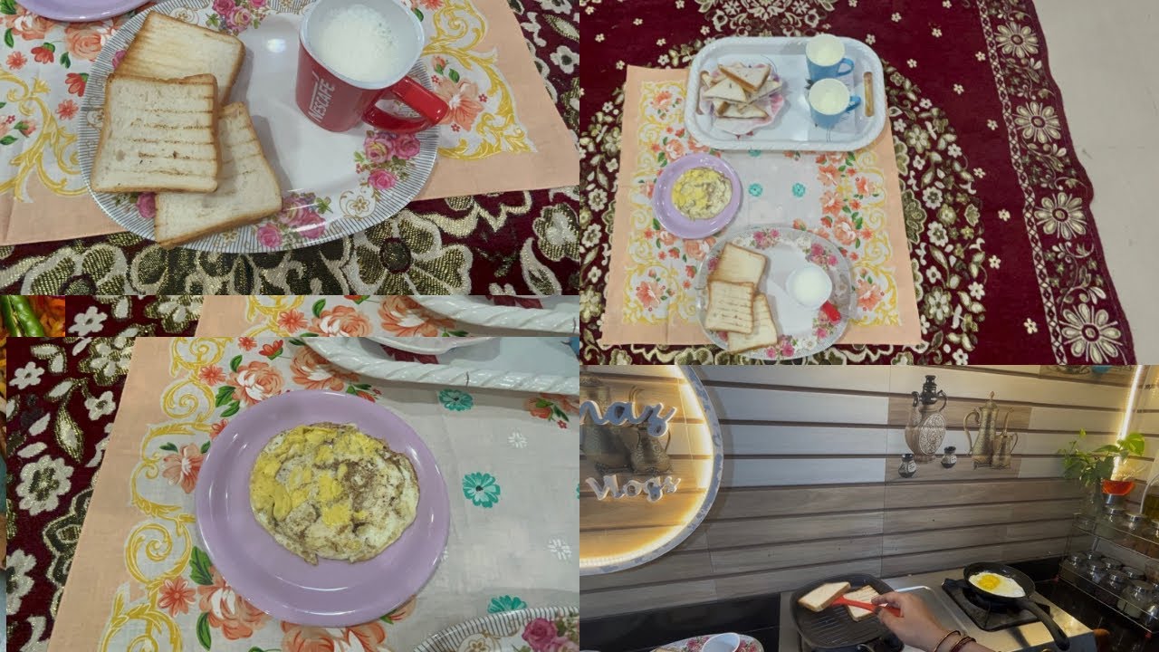 Simple Daily Routine Breakfast Time 🍳☕