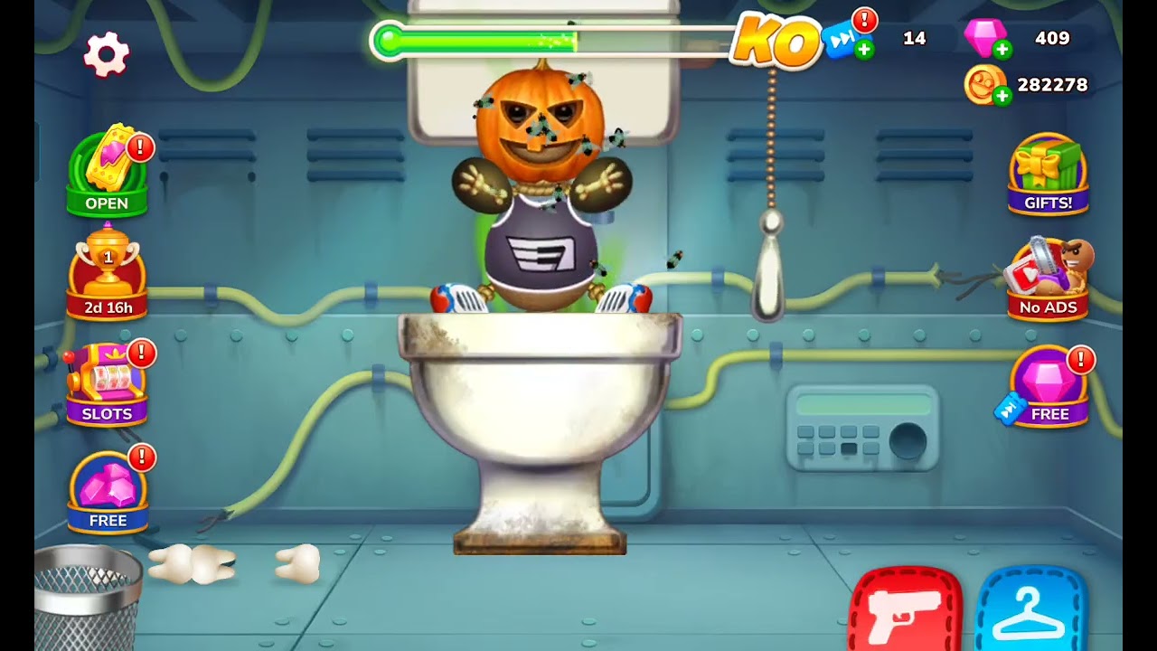 Kick the Buddy | WC and Buddy | 076 | 76% | Pt.LXXVI