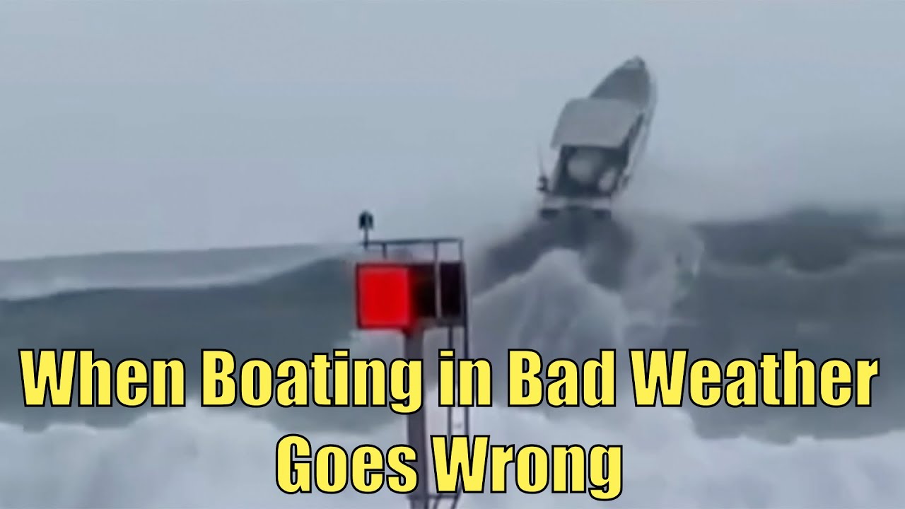 10 Bad Weather Boating Moments Caught on Camera | Boneheaded Boaters of the Week | Broncos Guru