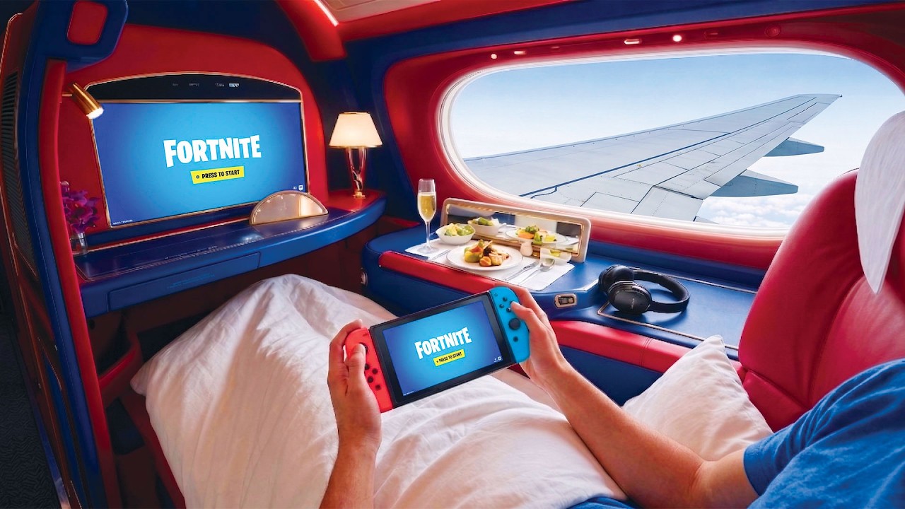 I Tested the Nintendo Switch in EVERY Plane Seat!
