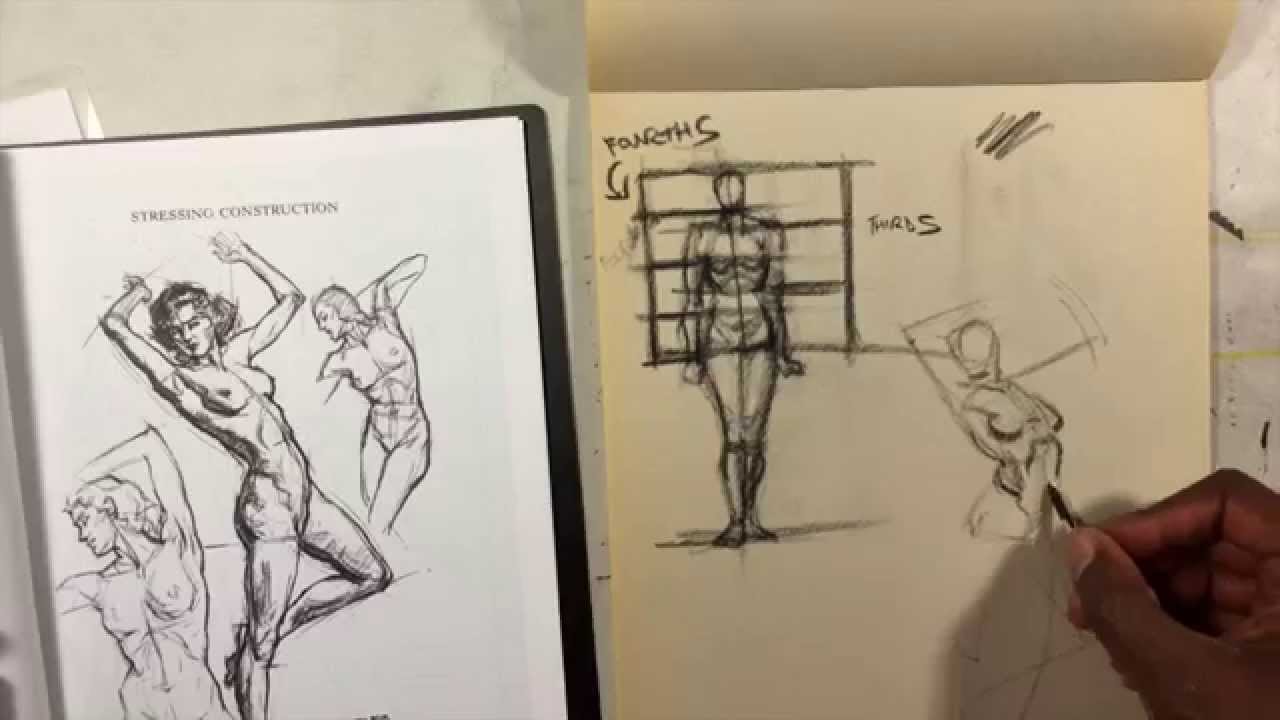 Gerimi Drawing Comics 074 :George Bridgman & Andrew Loomis drawing the female form