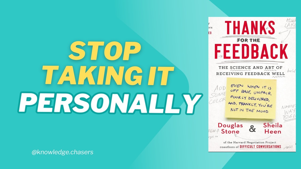 Thanks for the Feedback – Summary & Key Lessons