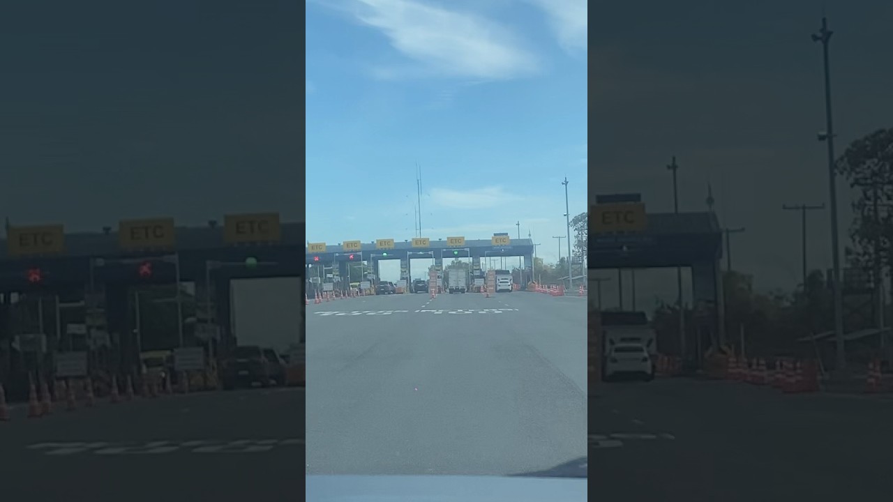 SCTEX TOLL GATE VIRAL car crash accident 
