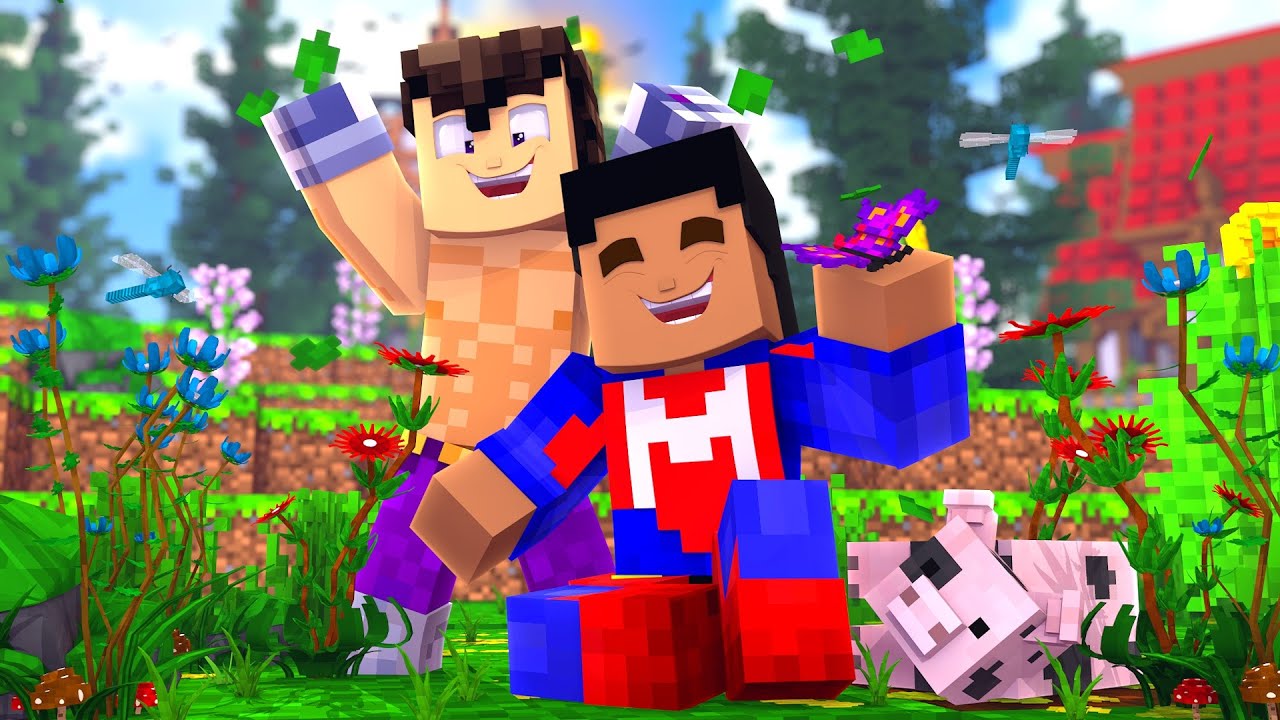 MINIJUEGOS CON VEGETTA777 EN MINECRAFT TROLL 😂