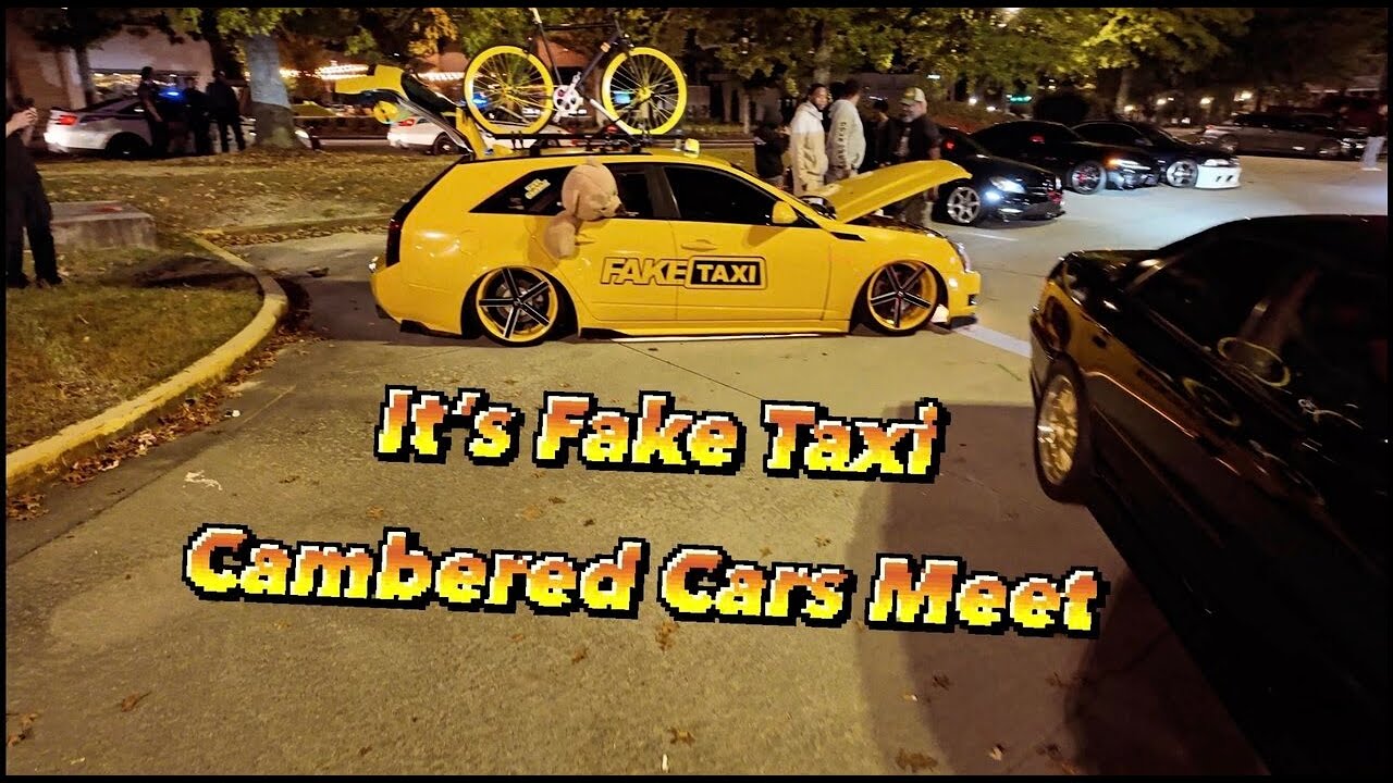 Я пошёл на встречу Cambered Car, полную полицейских.