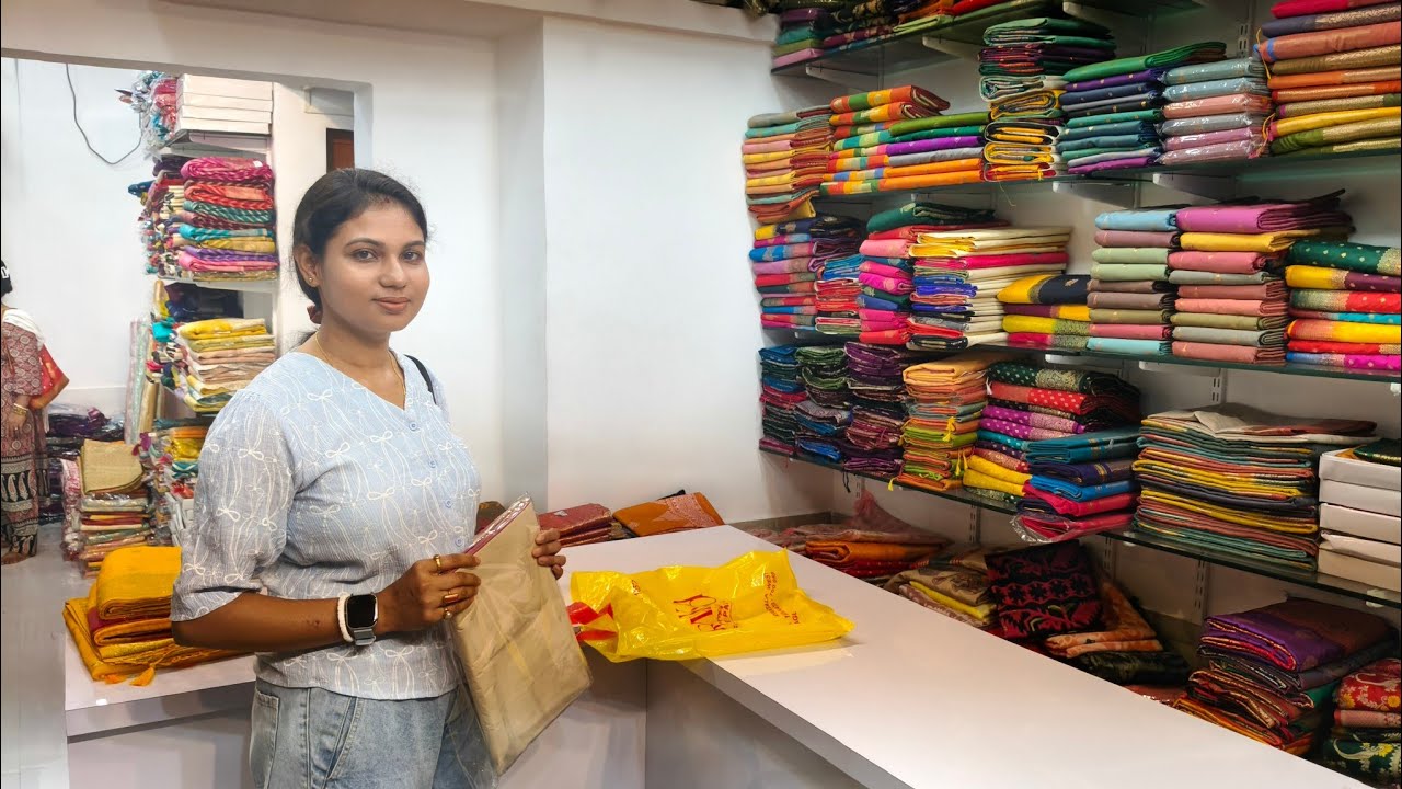 পুজো তে কি শাড়ি নিলাম!❤️🥻 puja Saree 🥻 shopping  #purnimalifestyle 😘