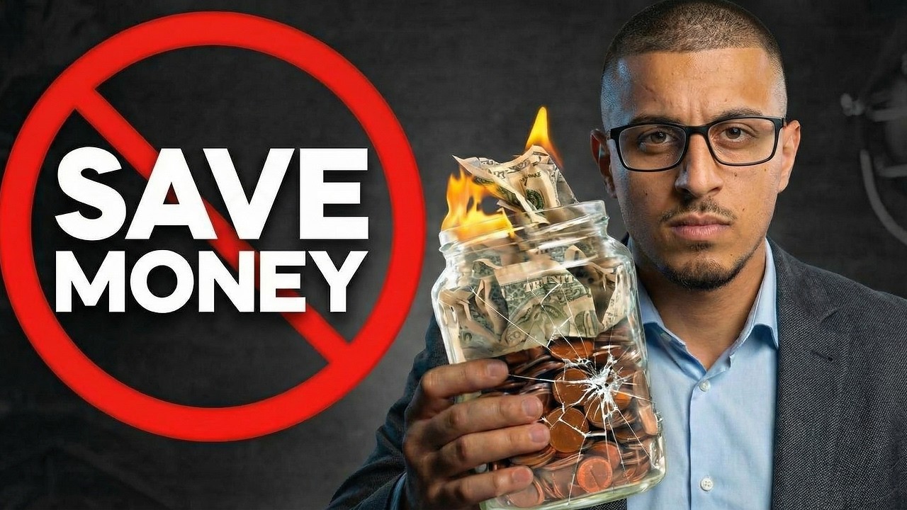 Want To Be Rich? DON'T Save Money.