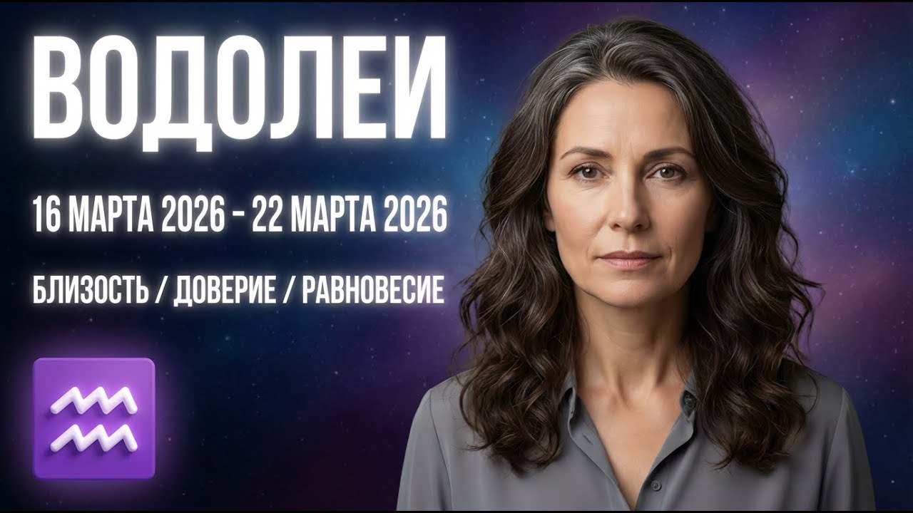 ГОРОСКОП для ВОДОЛЕЕВ: НЕДЕЛЯ 16–22 МАРТА — Внутренние ПЕРЕМЕНЫ начинаются